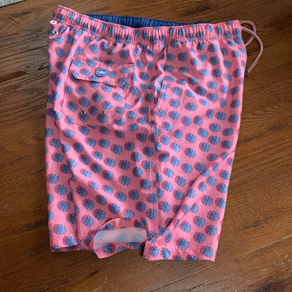 Peter Millar Ocean City Swim Trunk Men’s Coral Reef Pink Quick Dry Size Large - Picture 14 of 14